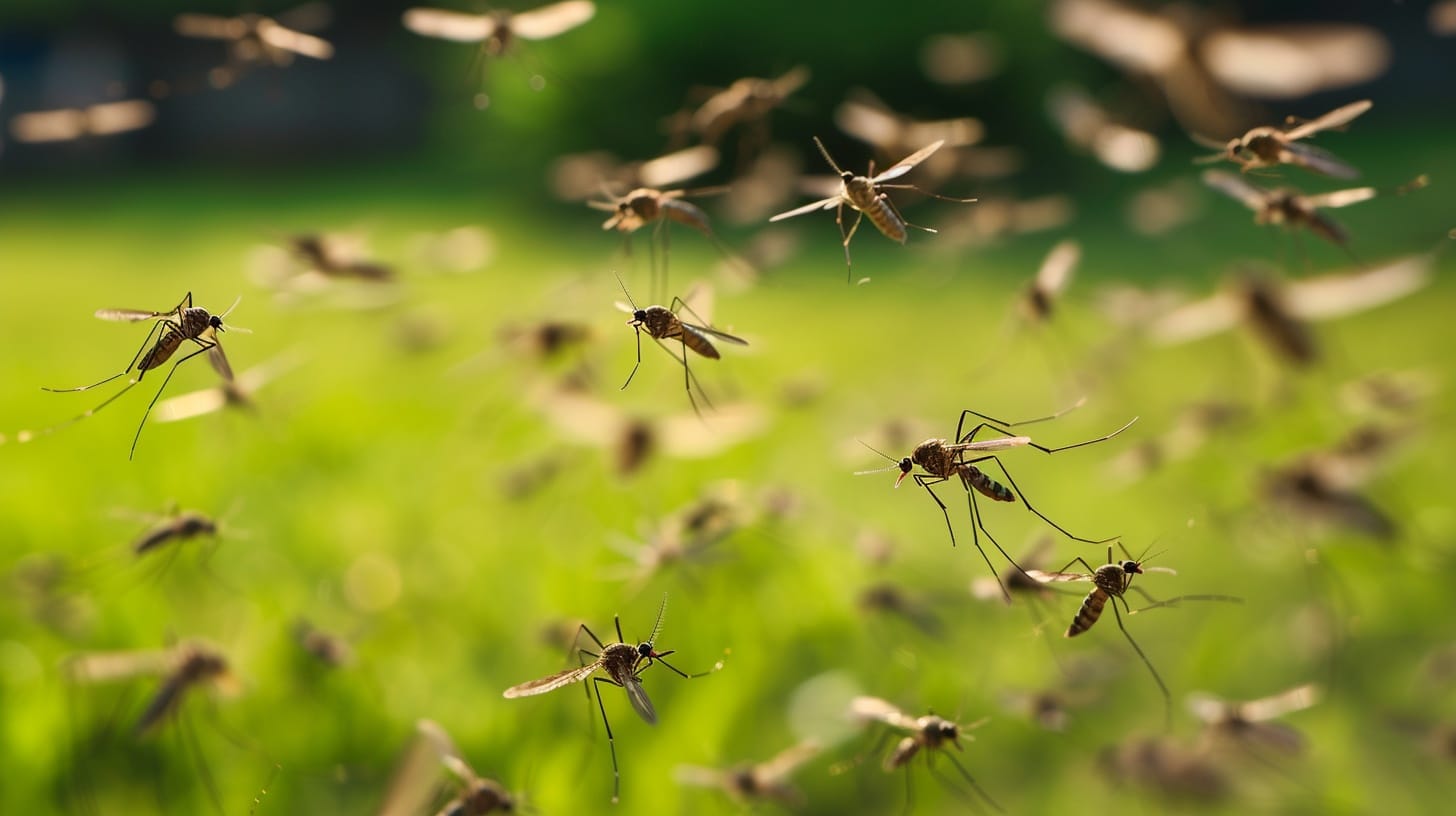 Invasión de mosquitos en La Paz